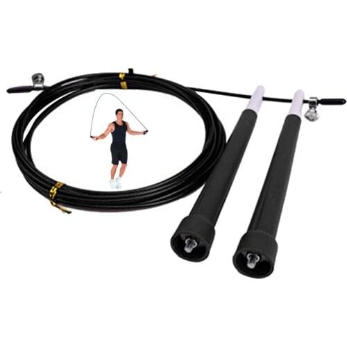 Fast Speed Jump Rope - Blazing Fast Jumping Ropes - Endurance Workout for Boxing, Martial Arts or Just Staying Fit