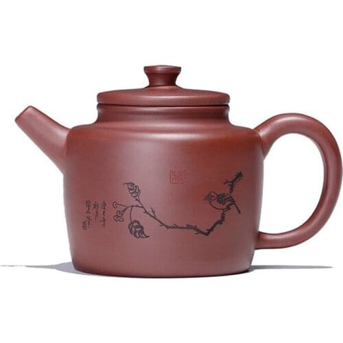 Zishahu wholesale raw ore Zini teapot Yixing handmade tree section a small tea set