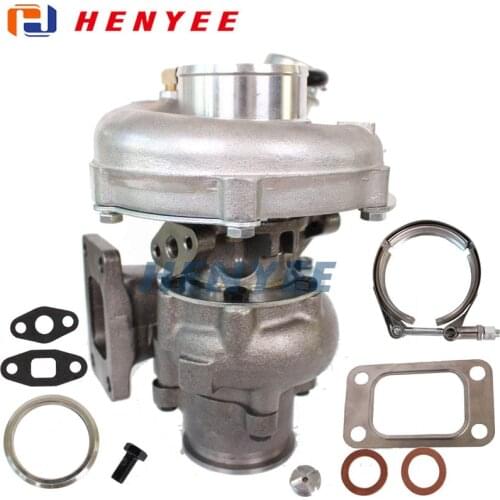 T3/T4 .63 TURBO TURBOCHARGER COMPRESSOR 300+HP W/ INTERNAL WASTEGATE T04E