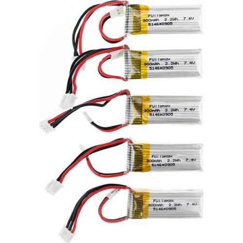 WLtoys F959 7.4V 300mAh 20C Battery Airplane Spare Part
