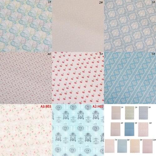 1pc Cute Colorful Doll Wall Paper Dollhouse Furniture Miniature For Rement Dolls Accessories