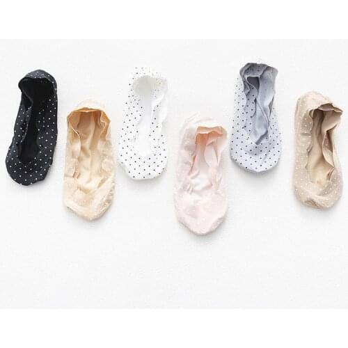 2 pieces =1 pairs spring summer slipper socks female point shallow mouth invisible socks lace socks ultra-thin sock slippers