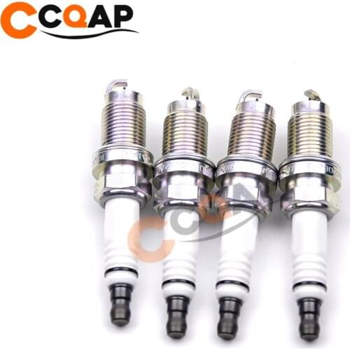 4pcs/lot Platinum 101000062AB PZFR5D11 Spark Plug For 201-2003 EuroVan Golf Jetta 2.8L PZFR5D-11 7968