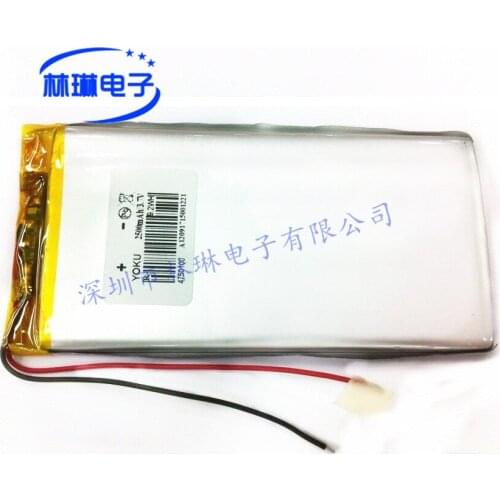 4750100P with protective plate 2500mah 3.7V lithium polymer battery GPS tablet battery Rechargeable Li-ion Cell