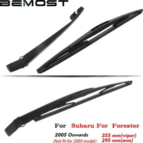 BEMOST Auto Car Rear Windscreen Windshield Wiper Arm Blade Rubber For Subaru Forester 355MM Hatchback Year From 2005 To 2018