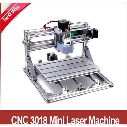 CNC 3018 Pro Mini Laser Engraver 15W Laser Metal DIY Milling Machine 3-axis Laser Engrave GRBL Controller PCB Wood Router