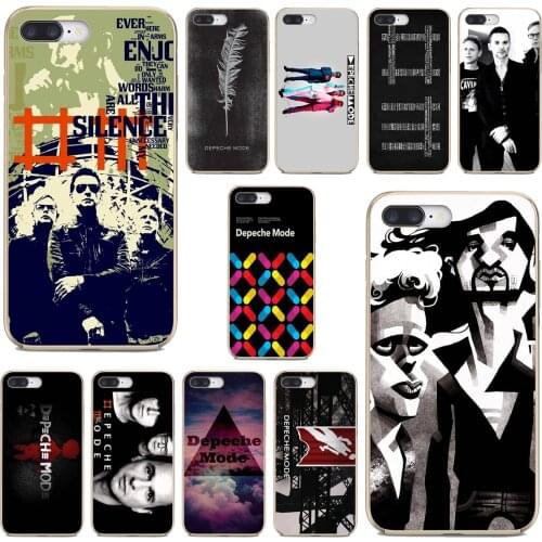 For Samsung Galaxy A12 A31 A41 A51 A71 A20e A21s M30 A10 A30 A40 A50 A60 A70 depeche-mode-6-poster-DM-Poster Silicone Phone Case