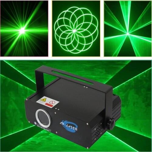 DMX512 +ILDA +SD Card 1000MW Single Green Laser with Free Ishow Software For Logo and disco