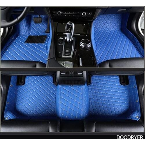 DOODRYER Custom car floor mats for Jaguar XF XE XJ XK XJL I-PACE XJ6 XJ6L F-PACE F-TYPE brand firm car accessories foot mats