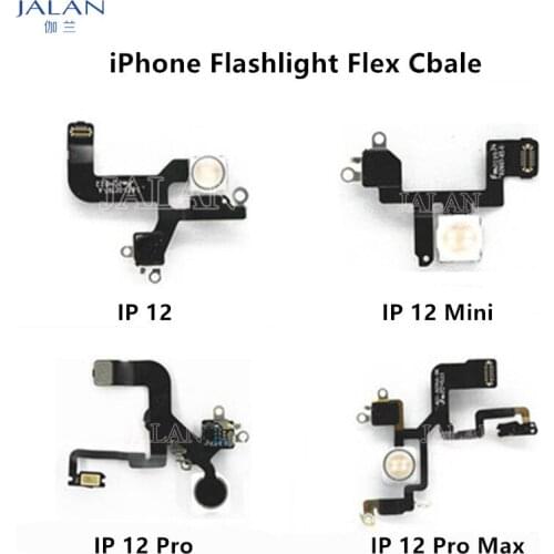 Flash Light Sensor Flex Cable For iPhone 12 mini/12 Pro/ 12Pro Max LED Flashlight FPC Flex Repair Replacement