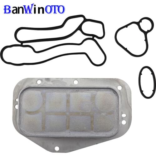 Engine Oil Cooler for Opel Cruze Aveo 5 Sonic G3 Astra Repair Kits Gaskets for Chevrolet 55355603 93186324 55353322 12992593