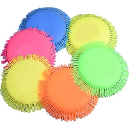 New Parent-child Interactive Sports Safety Creative Frisbwe Circular Fabric Soft Disc Game Outdoor Sports Flying Saucer Kids