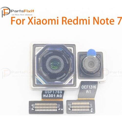 Original Back Camera Flex For Xiaomi Redmi Note 7 Rear Camera Main Facing Big Camera Module Flex Cable Replacement Spare Parts