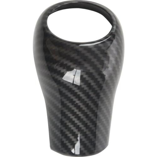 Carbon Fiber Gear Shift Knob Cover for Mercedes-Benz W204 W212 a C E G GLS Class