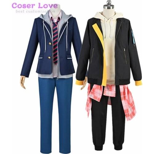 Project Sekai Colorful Stage! feat. Vivid BAD SQUAD Shinonome Akito Cosplay Costume Halloween Christmas New years clothing