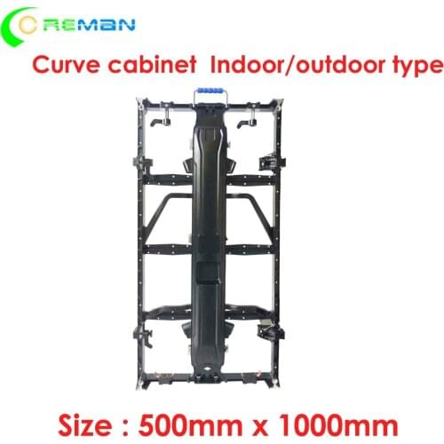 P2.97 P2.6 P3.91 P4.81 P5.95 P6.25 easy carry install led display screen cabinet 50x100cm