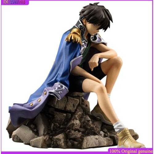 Shin Kido Senki Gandamu Wingu Heero Yuy Sitting posture 14.5cm Action Figure Anime Figure Model Toys Figure Collection Doll Gift