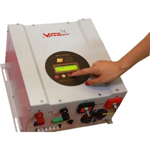 Vmaxpower Split phase 6000W 48V 120V&220V Off Grid hybrid vmn power solar inverter with charger With Mppt Charge Controller