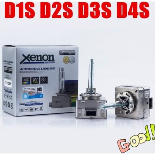 Super high quality 6000k D1S D2S D3S D4S xenon bulb UV free quartz glasses tube 35W hid Headlight