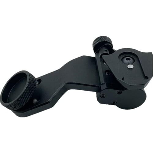 Tactical Black CNC Metal J Arm Bracket NVG Mount Aluminium Alloy 26300G01 Night vision J arm for Wilcox AN/PVS-14