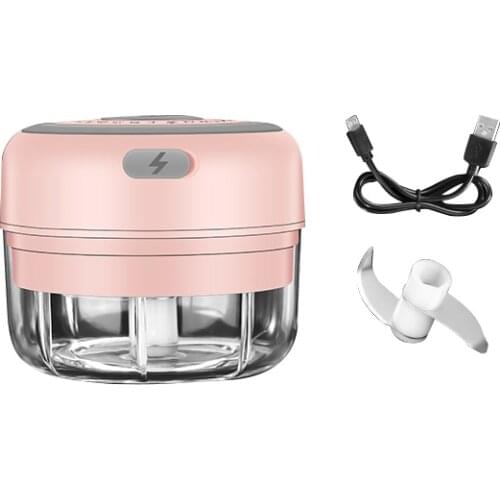 Smart Cordless Portable Electric Mini Garlic Drop ship Chopper Ginger Meat Vegetable For Kitchen
