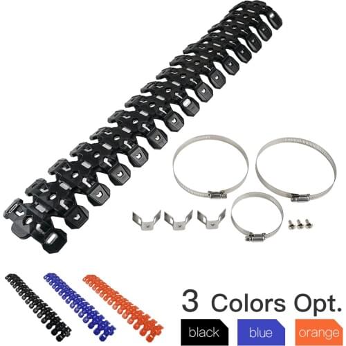 Exhaust Pipe Guard For YAMAHA YZ125 YZ250 2005-2020 For SHERCO SE For GASGAS EC/XC For BETA RR 2T 250 300 For BETA X-TRAINER 300