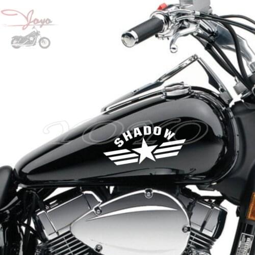 Star Wings Decals Stickers 0.1mm PVC Decal Sticker For Honda Shadow VT400 VT600 VT750 VLX600