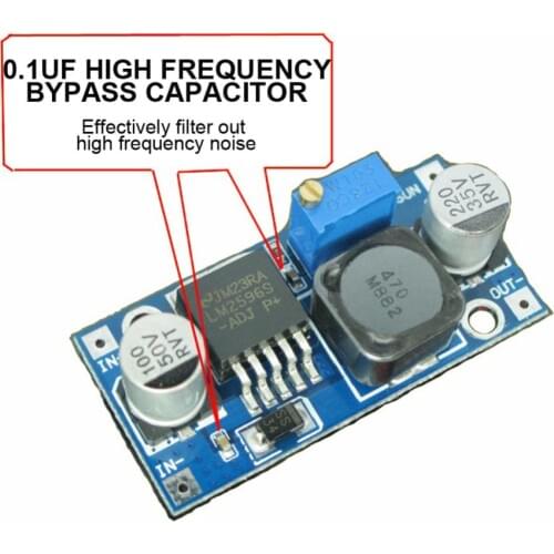 3A Voltage Regulator DC-DC Adjustable Step-down Power Supply Module