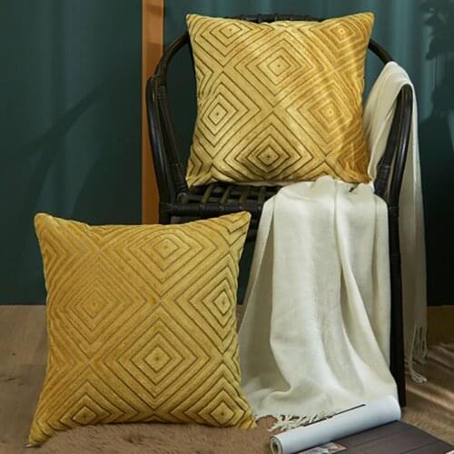 45x45 Cushion Cover Decoration Home Sofa Pillowcase Nordic Geometric Living Room Car Chair Decor Pillow Case