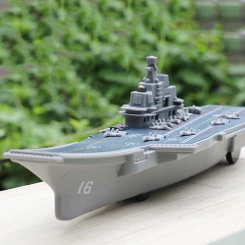 4D Assembled Ship Model Liaoning Battleship Modern Class Battleship Aircraft Carrier Model Military Warship Model Toy