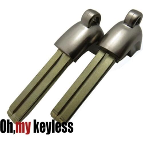 10pcs/lot Uncut key blade for Lexus GS430 GS300 IS350 IS250 smart remote control key shell fob case