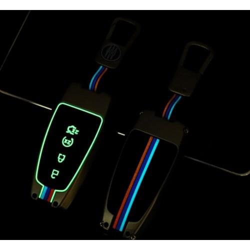 Zinc Alloy Car Key Case For Ford Fusion Explorer F150 F250 Lincoln Carnival Mondeo 3 4 Button Key