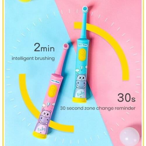 Kids Children Smart Toothbrush Cartoon Girls Boys Electric Sonic Teethbrushes Electronic Soft Brushes Automatic