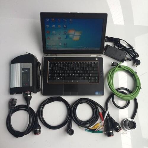 Mb star c4 diagnostic tool with software 320gb hdd for dell e6420 laptop (i5 4g) ready to use 2 years warranty