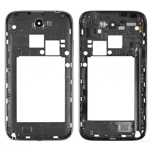 For Samsung Galaxy Note2 U.S.Cellular SCH-R950 White/Gray Color Rear Back Housing Frame Plate Middle Cover