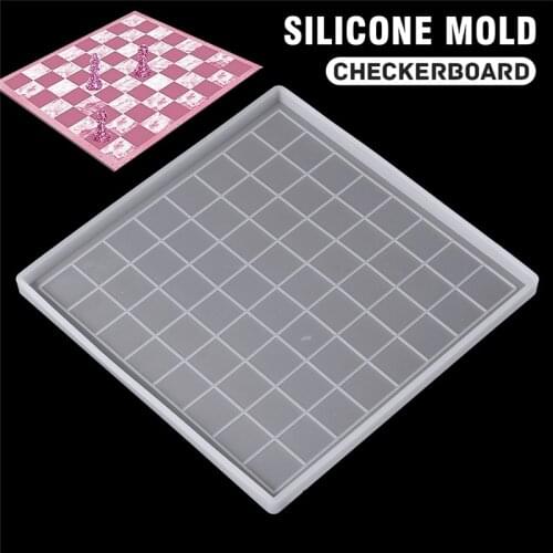 DIY International Chess Resin Mold DIY Crystal Glass Jewelry Chess Pendant Casting Mold Drop Gel Handicraft Tool