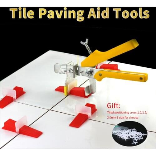 Tile Paving Aid Tools Tile Leveler Locator Floor Installation Tile Alignment Tools Household Tile Suction Plate Hand Tools
