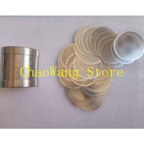 Diamond Sieve Kit Double layer Diamond Gemstone Pearl Bead Measuring Sorting Sieve Jewelry Making Tool Set
