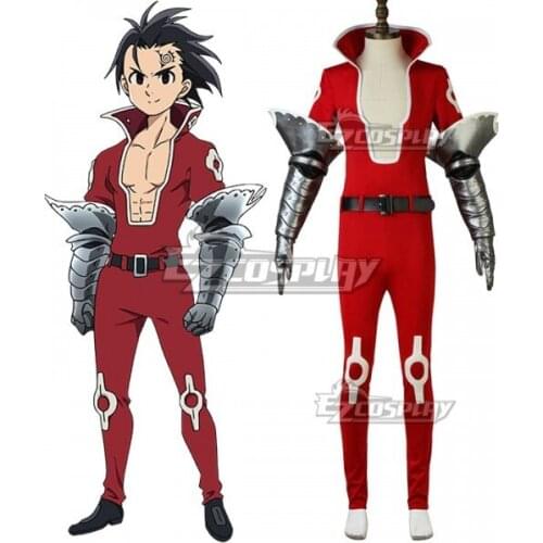 The Seven Deadly Sins: Revival of The Commandments Nanatsu no Taizai Season 2 Zeldris Halloween Set Cosplay Costume E001