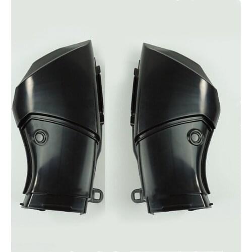 Motorcycle rear pipe cover intake pipe Fit For Yamaha R1 2009 2010 2011 2012-2014 Black