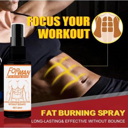 30ml Powerful Abdominal Muscle Spray Anti Cellulite Burn Fat Weight Loss Products Strong Men Women Fitness Slimming Slim Cream