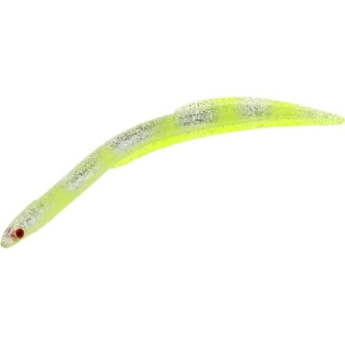 30cm Soft Fishing Bait Single Pointed Tail Loach Worms Fish Lure Tackle Jig
