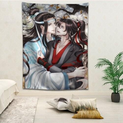 Mo Dao Zu Shi Wall Hanging Tapestry Home Party Decorative Tapestries Photo Background Cloth Table Cloth Wall Tapestry
