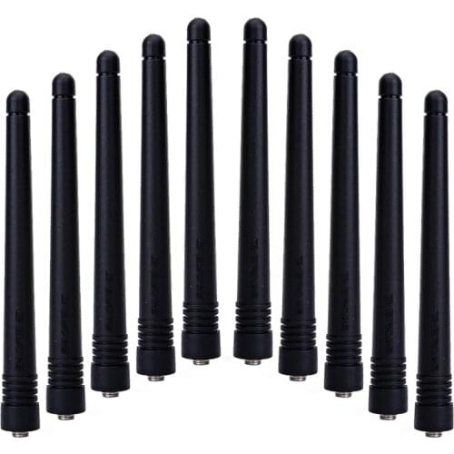10PCS Original Baofeng Antenna SMA-Female 15CM Dual Band 136-174Mhz&400-520Mhz For GT-3 UV-5R UV-82 Baofeng Radio Walkie Talkie
