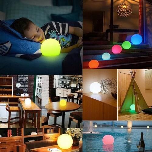 USB LED Lamp Base 3D LED Lamp Base Table Night Light Base 7 Color-Adjust ABS USB Remote Control Lighting Accessories Home Decor
