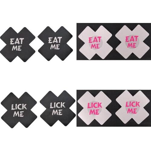 Self Adhesive Nipple Cover Pads Body Breasts Stickers Disposable Nipple Covers Invisible Pasties Cross Boob Tape