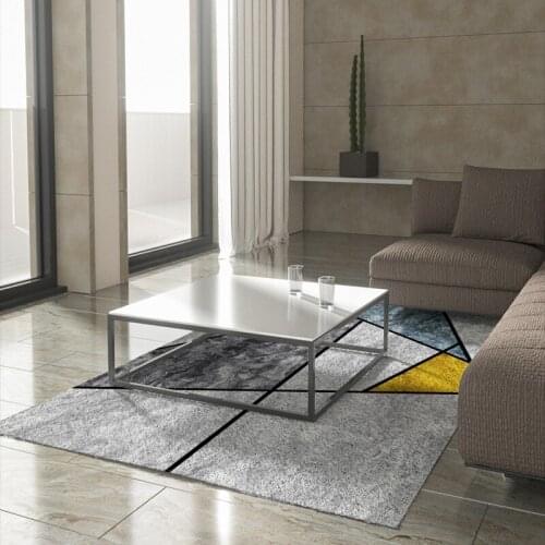 Thicken Fluffy Touch Of Abstraction Home Decor Soft Carpets Area Rug Living Room Bedroom Parlor Wood Floor Anti Slip Easy Clean