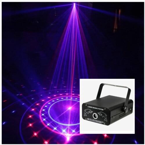 10W Laser Light Projector RGB Disco Light Show Lazer Colorful Beam Pattern Stage Lighting Effect Dj Light For Club Wedding Party
