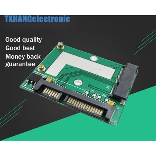 2017 Universal mSATA SSD To 2.5 Inch SATA 6.0 Gps Adapter Converter Card High quality for Computer PC Desktop diy electronics