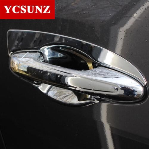 Car Accessories ABS Chrome Door Handle Cover For Toyota Hilux Revo Rocco 2016-2019 Car Styling